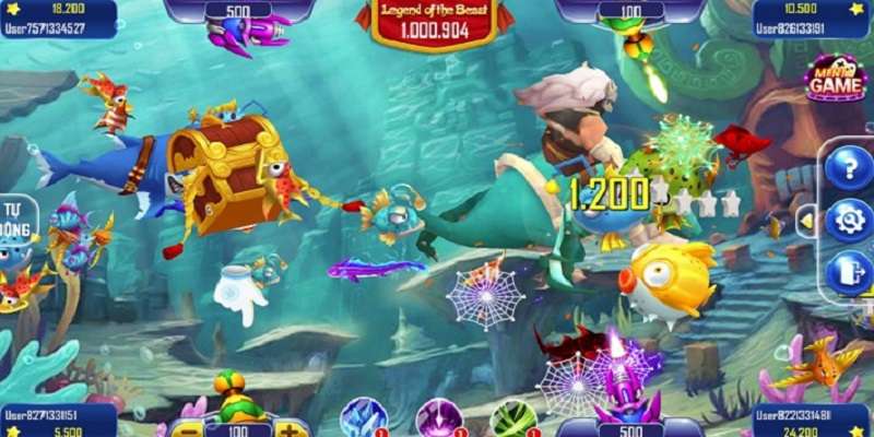 Có nhiều thể loại game bắn cá online thịnh hành