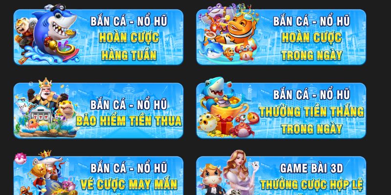 Nhận nhiều mã thưởng khi tham gia sảnh game bắn cá 